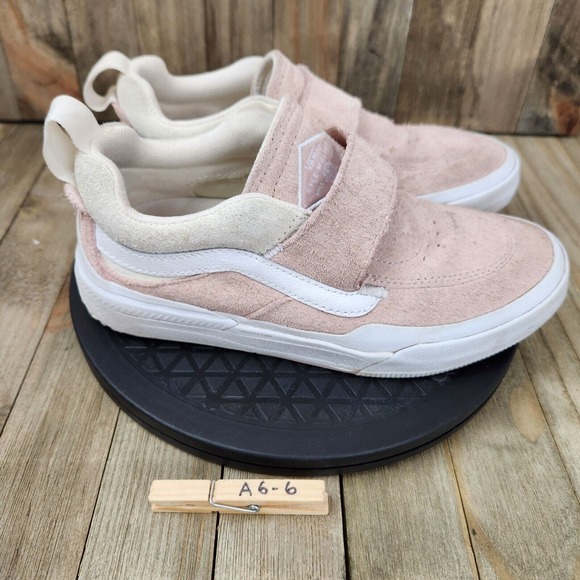 Women's Vans Sk8 Pro Size 5 Pink Suede Skatboarding Shoes - Picture 10 of 10